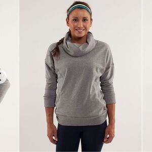 Lululemon rest day pullover 4‎ vintage sports grey